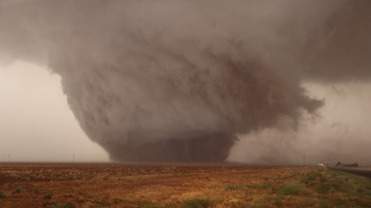 LARGE WEDGE TORNADO!!! - MORTON, TEXAS 05/23/2022 - FULL VERSION - STOCK FOOTAGE