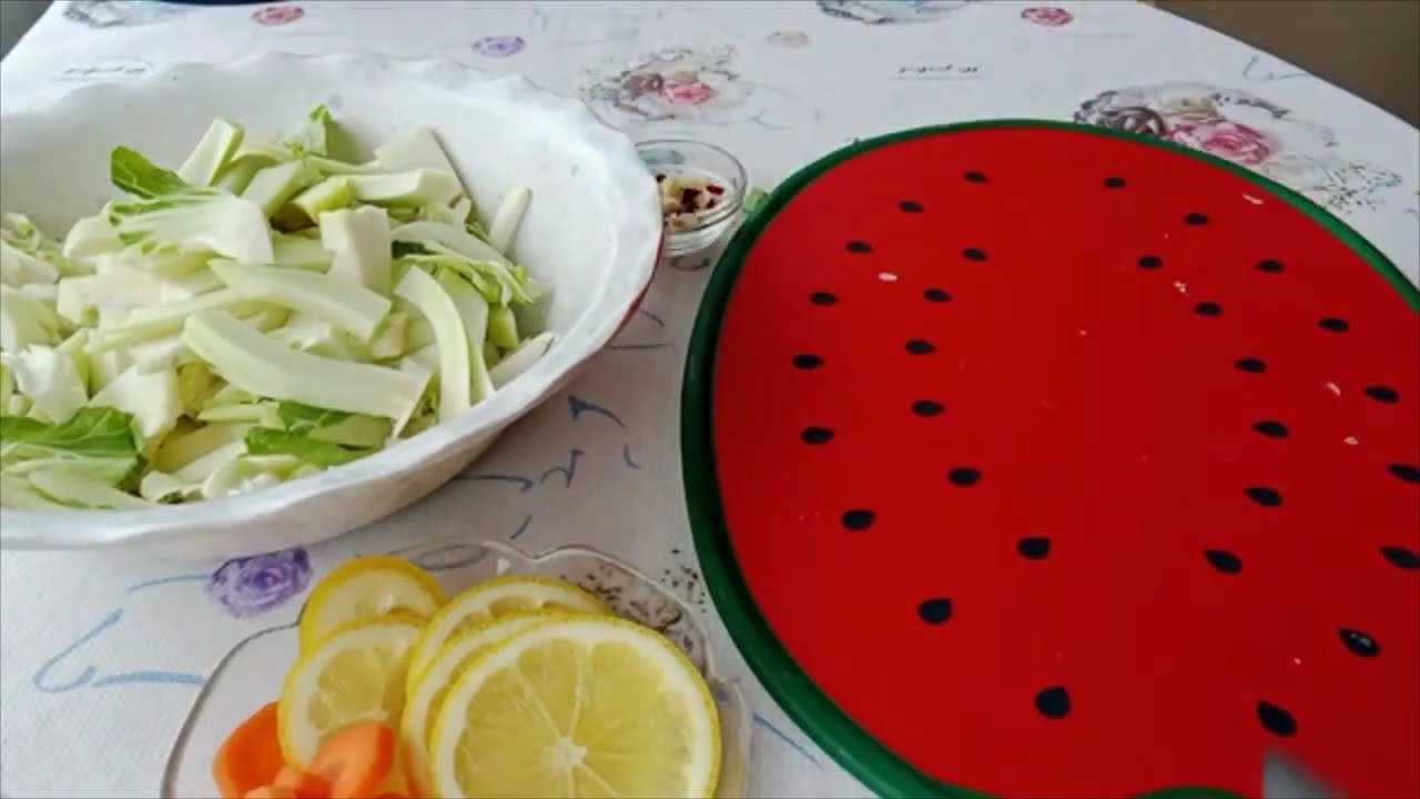 Karnıbahar Sapı Turşusu