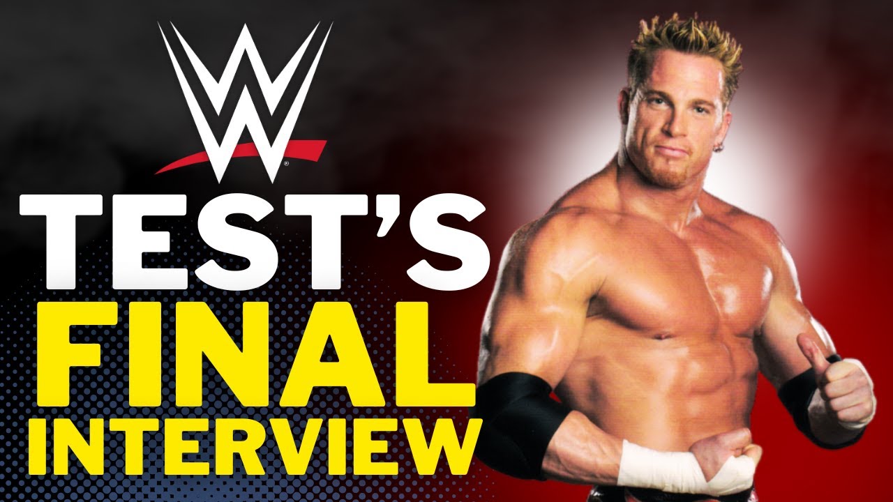 Test's Chilling Last-Ever Interview - Filmed Shortly Before His Death