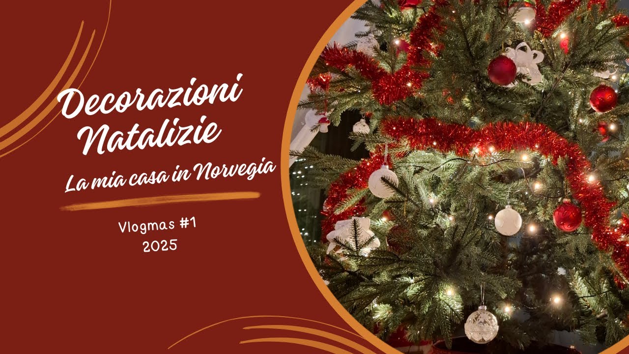 Home tour della mia casa in Norvegia decorata per Natale | Vlogmas #1 2025