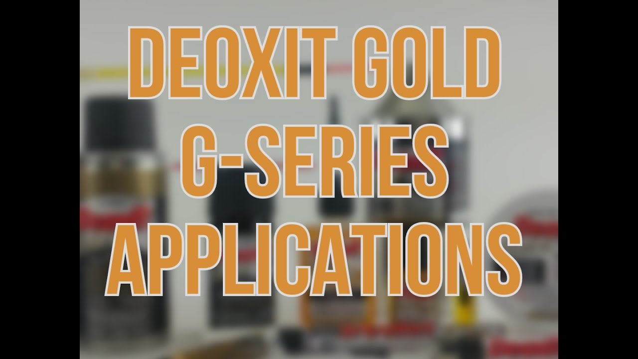 DeoxIT Gold G-Series Applications