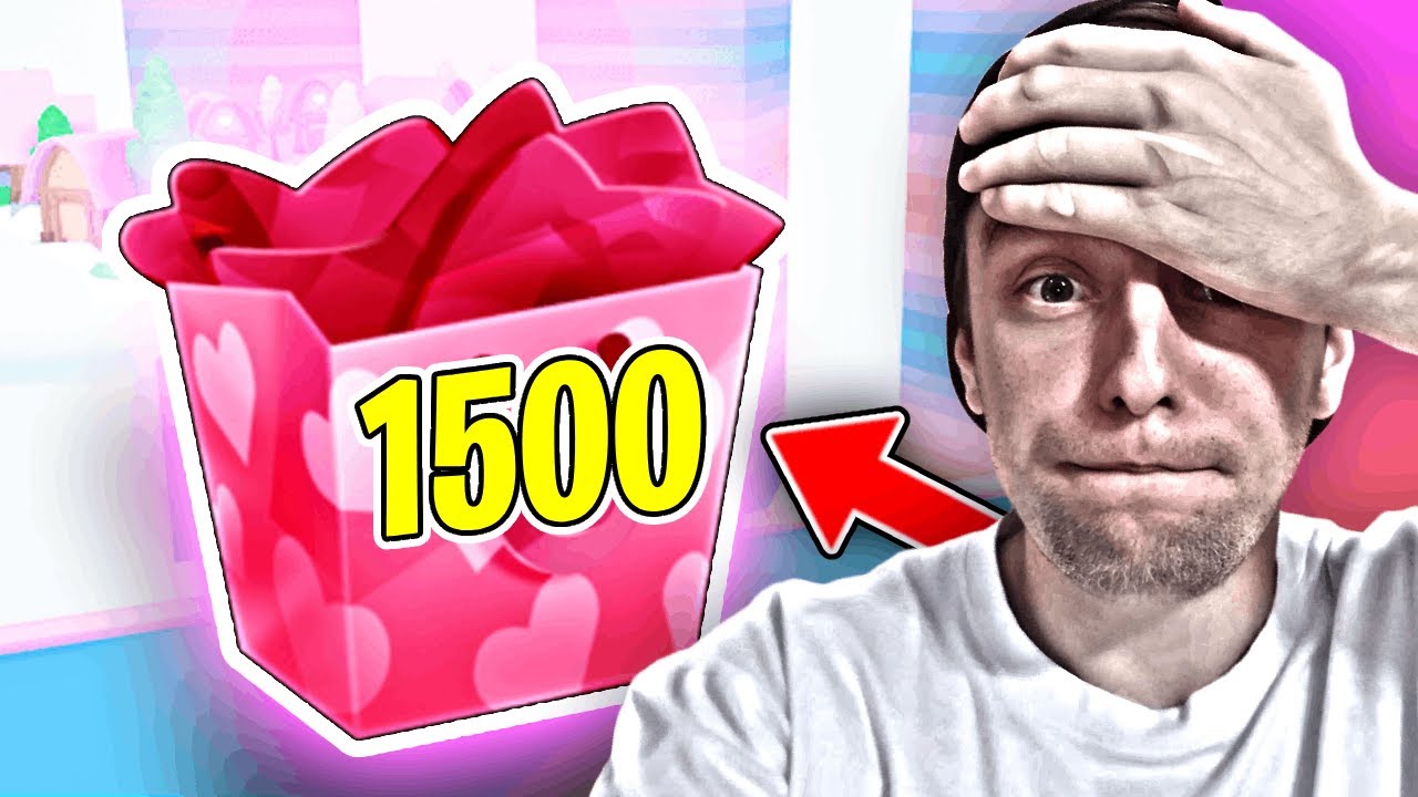 TOHLE MĚ ST&Aacute;LO MILIARDU GEMŮ! OTEVŘEL JSEM 1500 VALENT&Yacute;NSK&Yacute;CH GIFTŮ A TOHLE Z&Iacute;SKAL... 😱 | Pet Sim 99