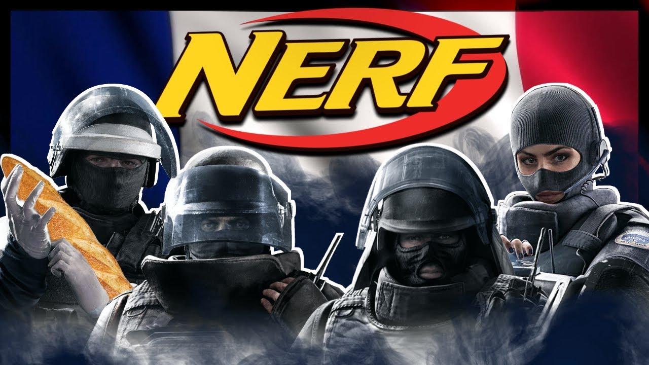 Nerf GIGN - Rainbow Six: Siege