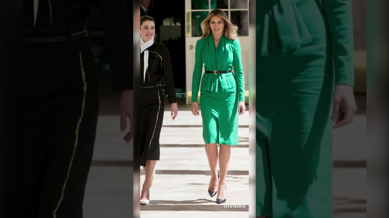 Почему многие называют Меланью Трамп самой красивой первой леди в мире #shorts #melania #trump