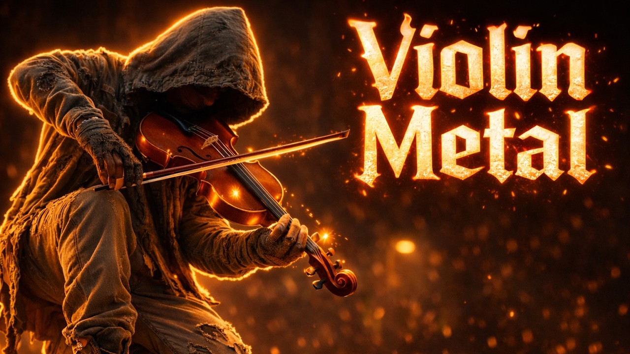 When Strings Declare War ⚔️🎻🔥 | Violin x Heavy Metal Instrumental