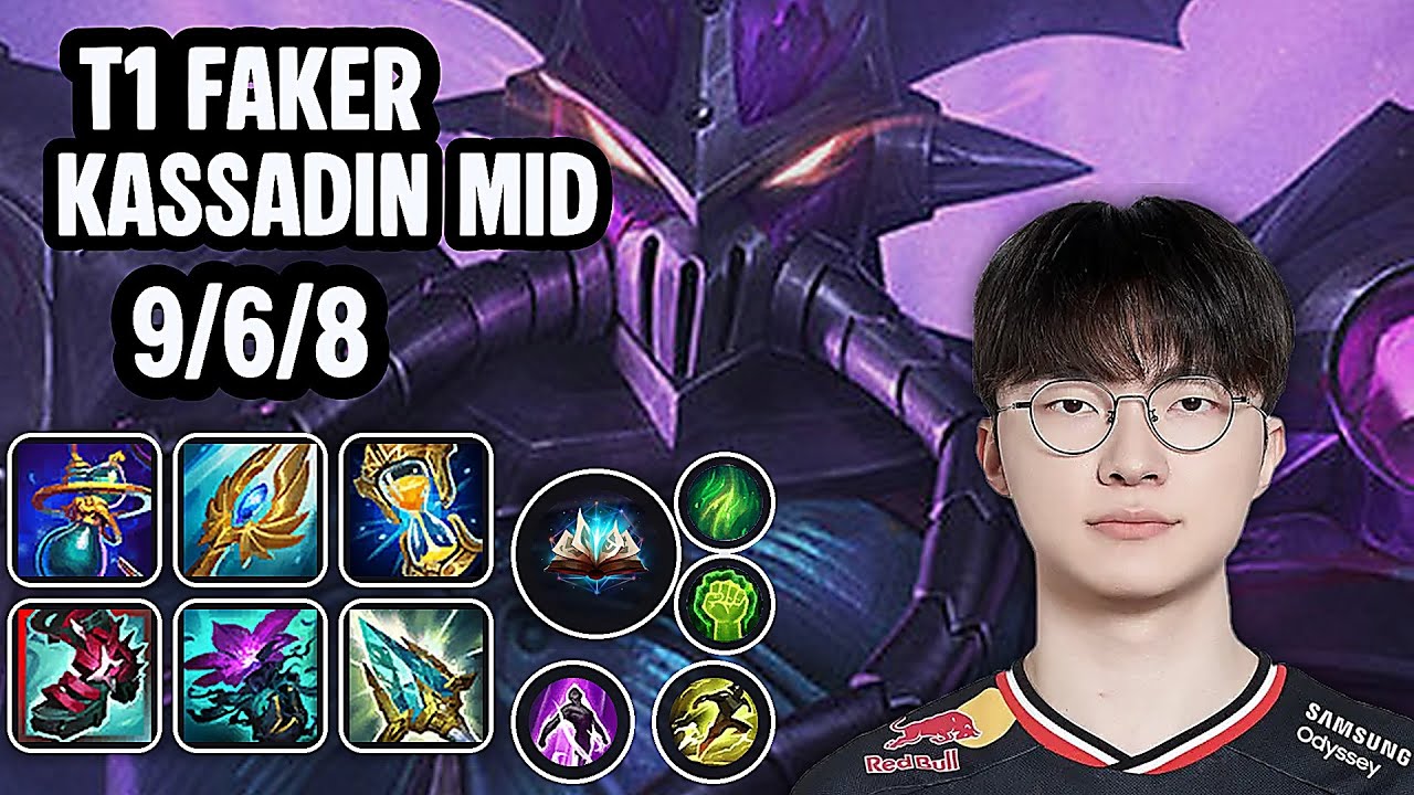 T1 Faker Kassadin Mid SoloQ Replay 20260215