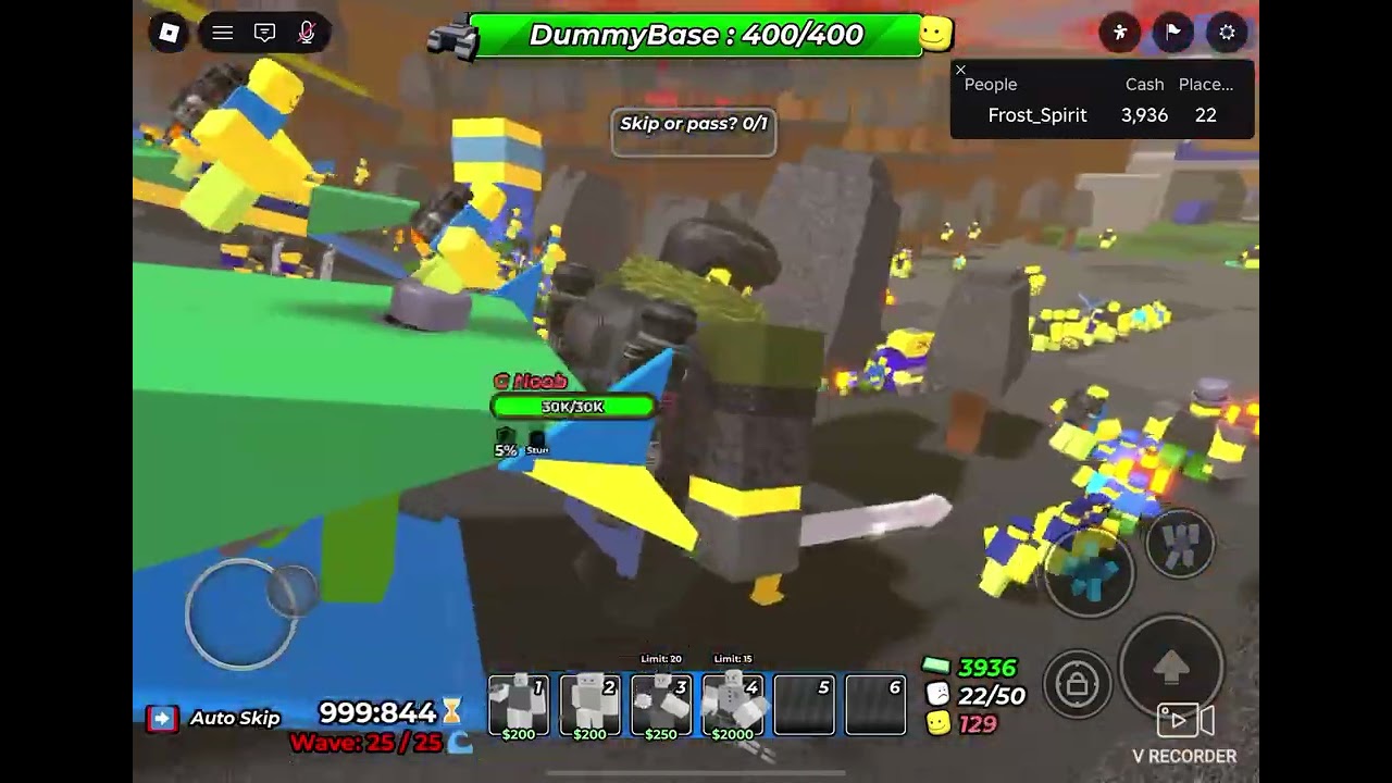 Peak dummy defense video?