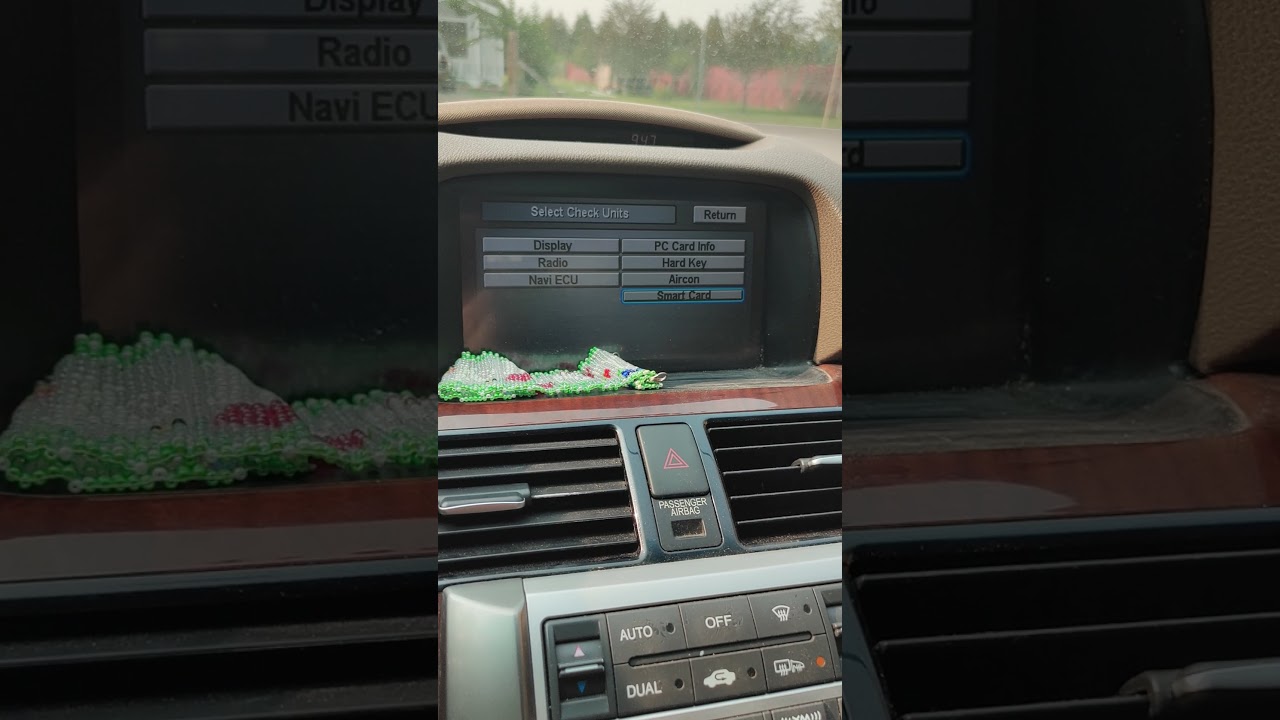 acura rl HVAC system diagnosis check
