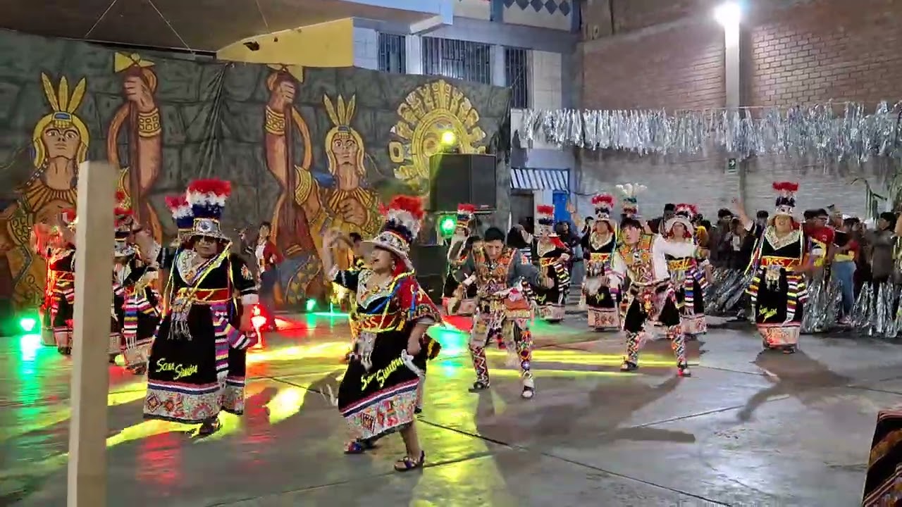 Presentación Tinkus San Simón Lima Centro - Aynifest 2024