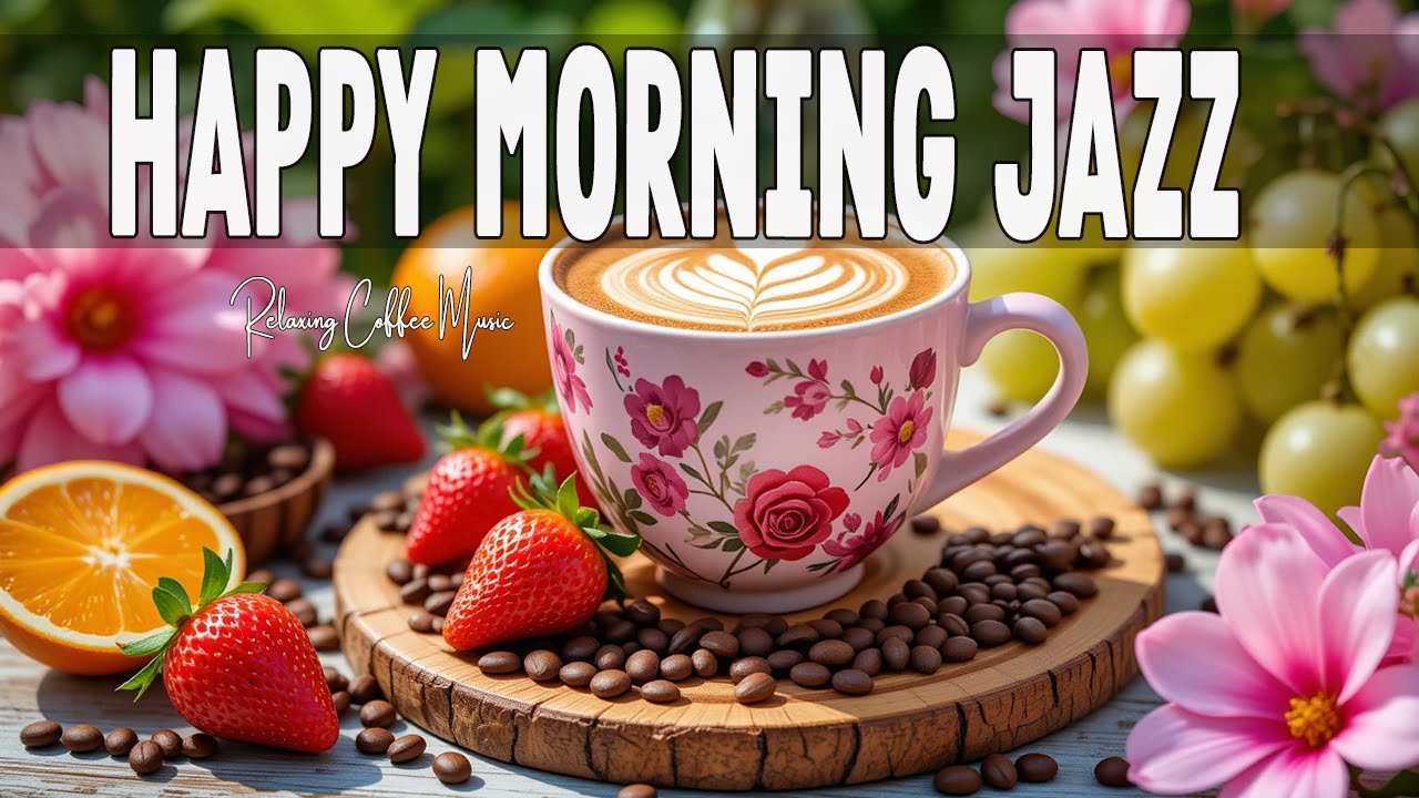 Happy July Morning Jazz ☕ Positive Jazz Cafe Music & Bossa Nova Instrumental for Good Mood🎶