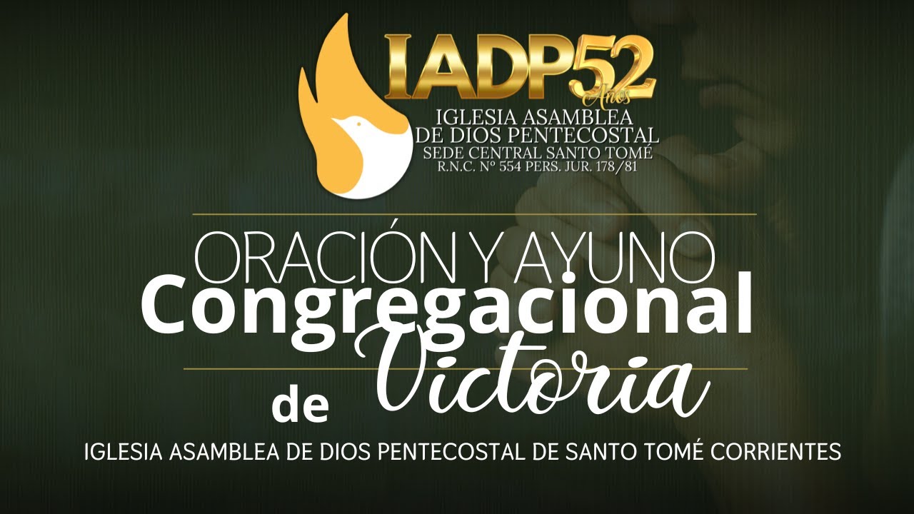 🔴EN VIVO- AYUNO CONGREGACIONAL -ASAMBLEA DE DIOS PENTECOSTAL -1 DE MARZO DE 2026