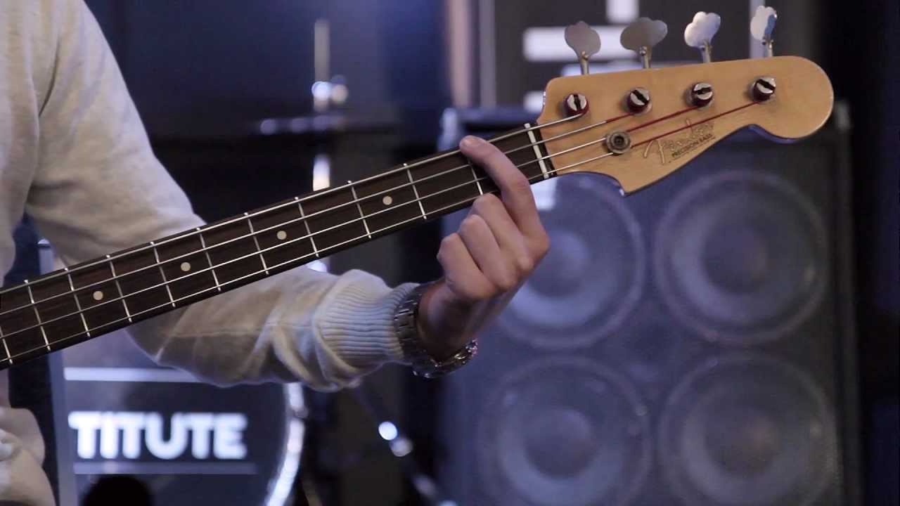String skipping exercises - How to play bass guitar lesson five