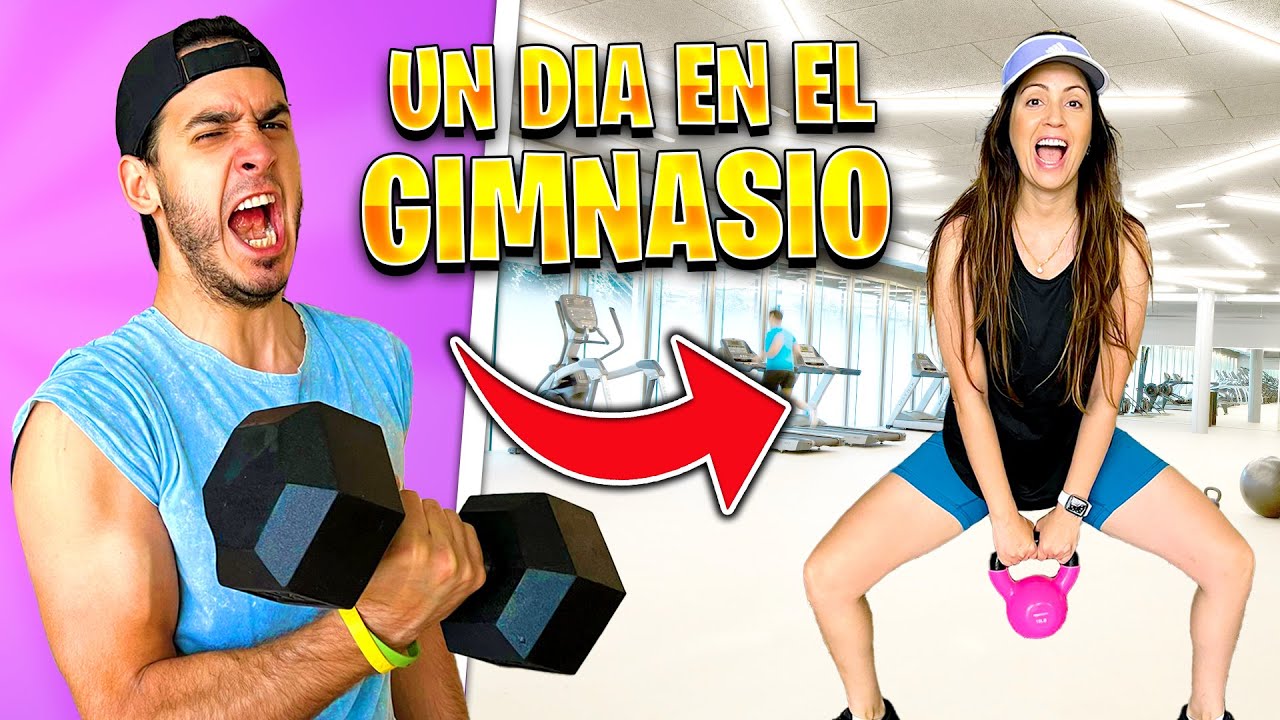 Nos divertimos en el gimnasio ! Un día en el gym con mis amigos | Vlogs | HaroldArtist Play