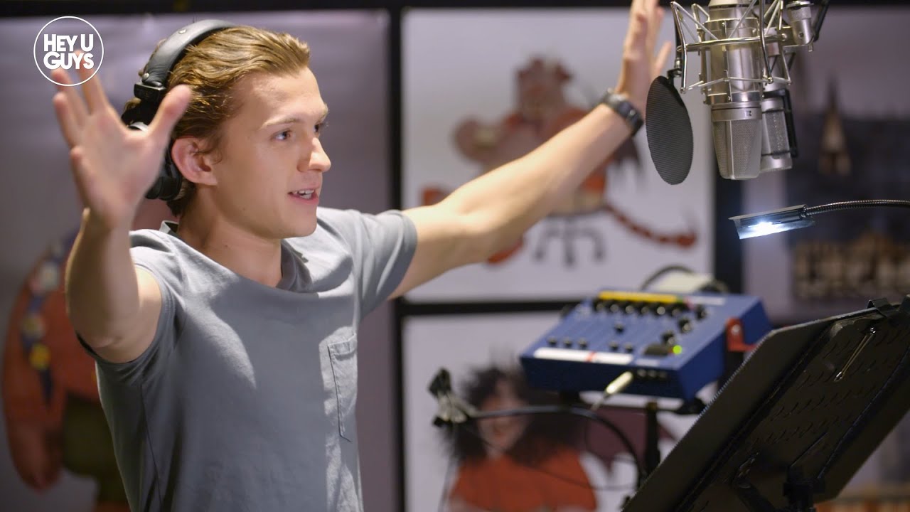 Tom Holland & Chris Pratt Onward Voiceover B-Roll