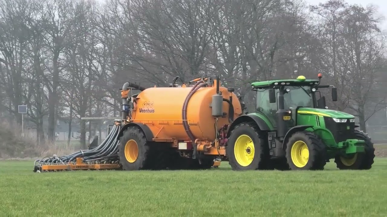 ZODEBEMESTEN 2023 JOHN DEERE 7310 R VEENHUIS