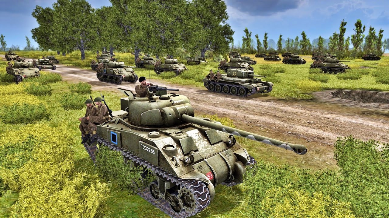 Largest British Armoured Offensive (Operation Goodwood) | Gates of Hell