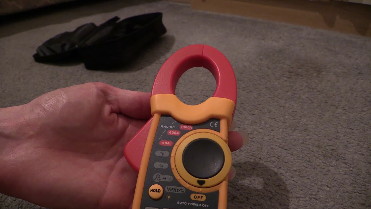 Test Time : Di Log DL 6402 clamp meter.