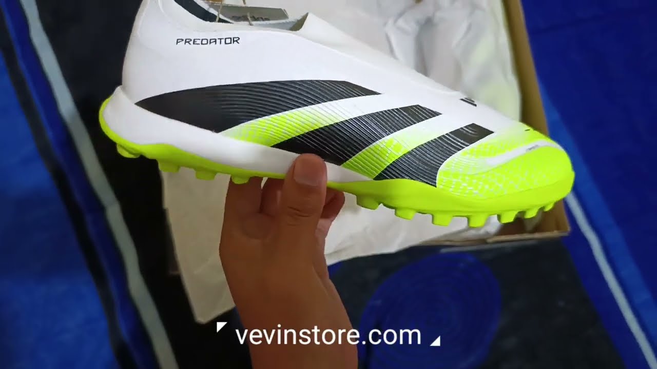 ♦️Asi Vienen las Adidas Predator LEAGUE Tf Sin Pasadores (Radiant Blaze) | Vevin store
