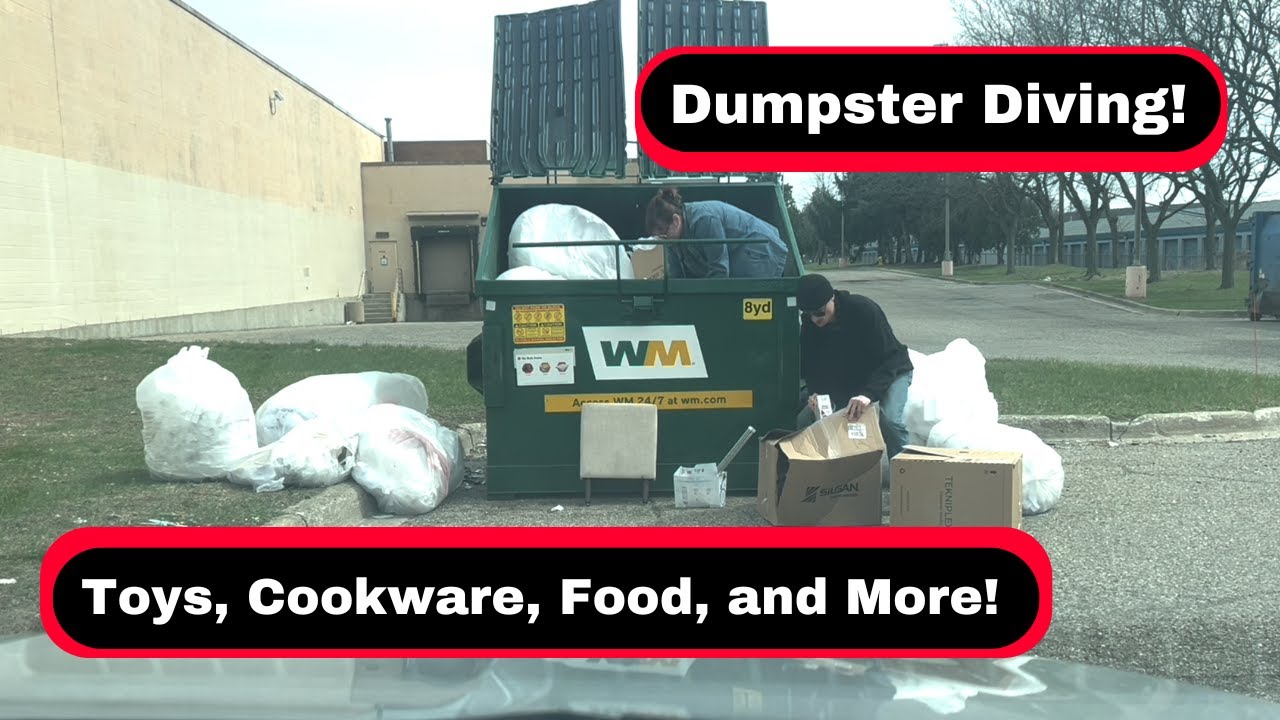 Amazing Dumpster Dive Haul! Brand New Toys, Cookware, Food, and More!