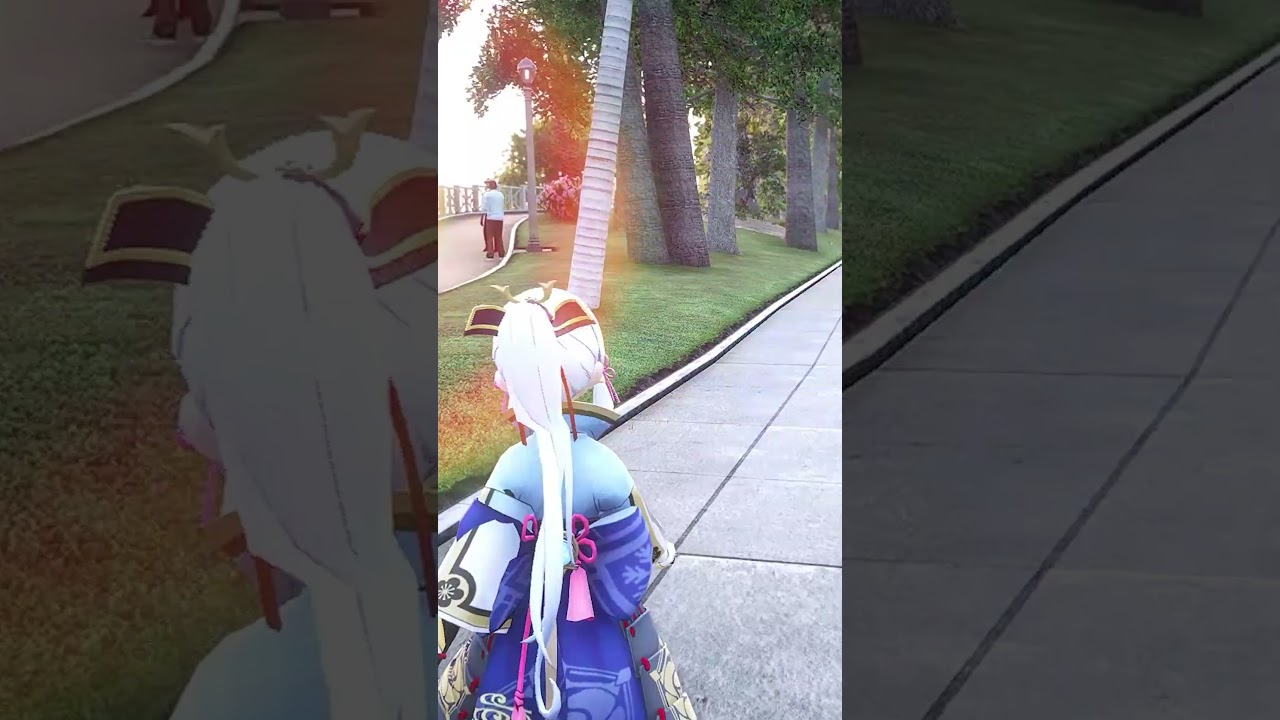Exploring GTA V as Ayaka: Immersive Gameplay with Realistic Graphics Mods