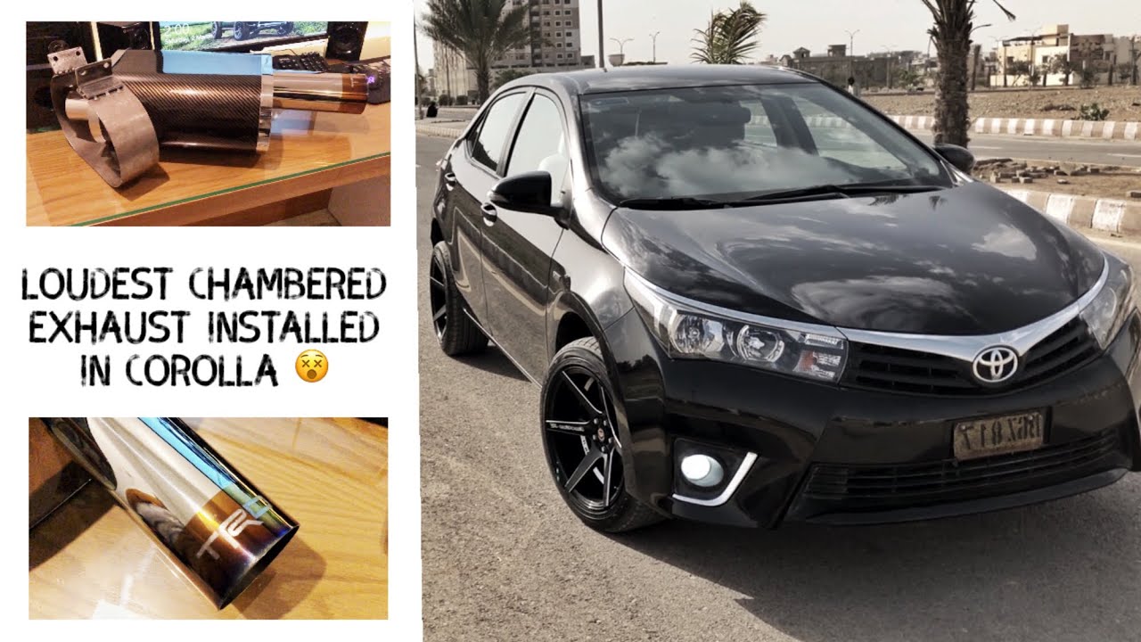 Chambered Exhaust Installed In Toyota Corolla Sounds Too Loud