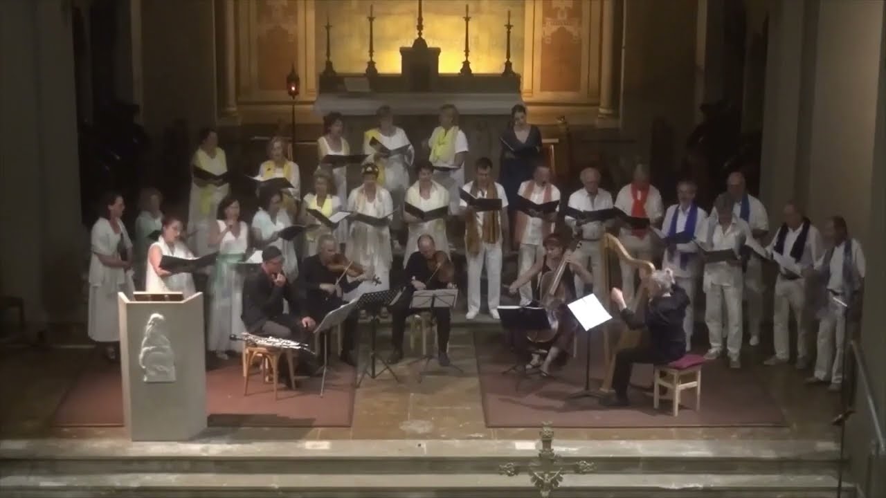 concert stage choral Odyssée 2021 : extrait des chœurs de 
