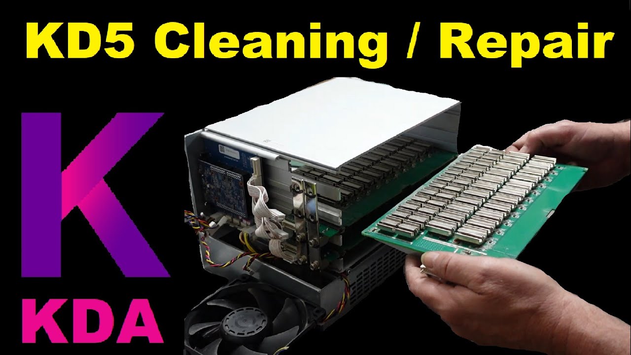 Разборка Goldshell KD5 KD6 CK5 CK6 HS5 ~ ASIC-майнер перегревается, глубокая чистка своими руками