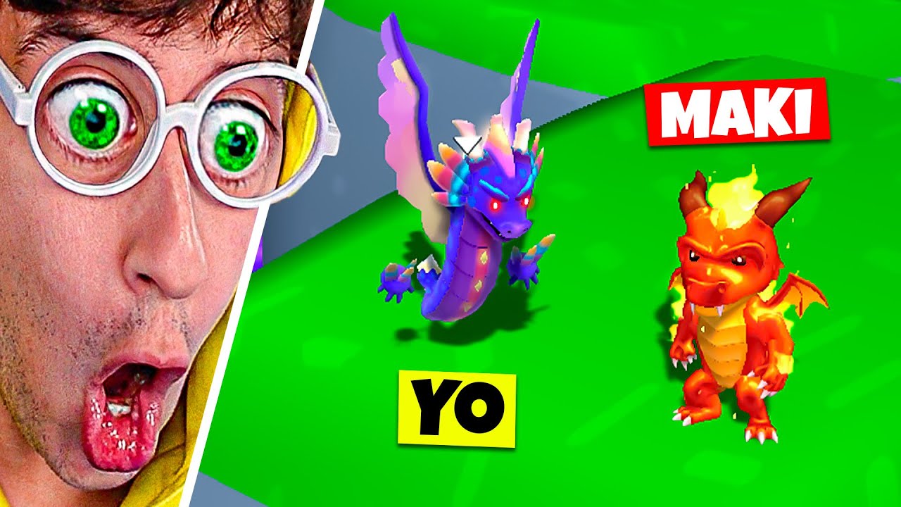 CARRERA de DRAGONES en MAPA TROLL 🔥😂!! (Batalla de Hermanos) - Stumble Guys TEKENDO