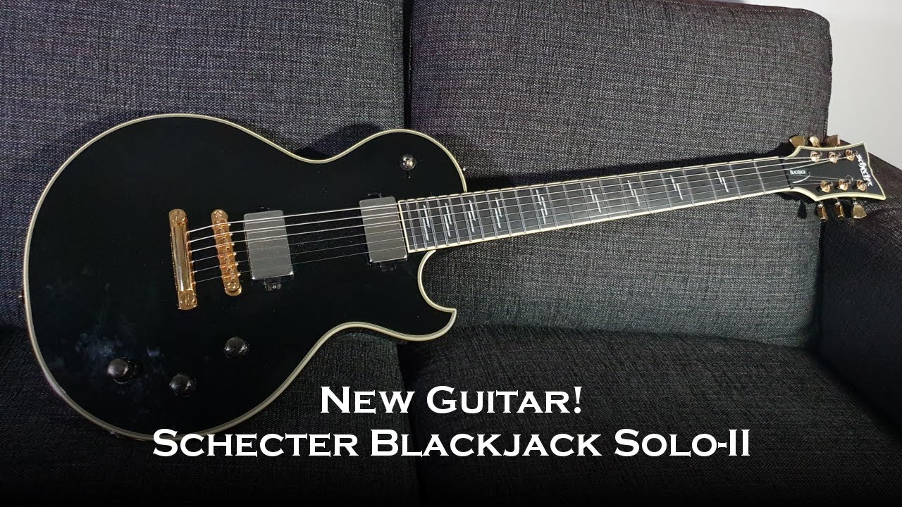 Schecter Blackjack Solo-II - Demo (New Guitar!)