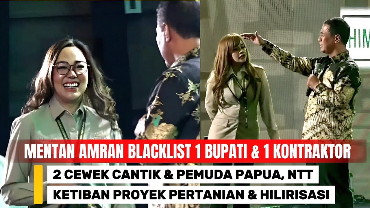 Mentan Amran Guncang Pleno HIPMI, 2 Cewek Cantik Hingga Pemuda Papua & NTT Ketiban Proyek Pertanian 