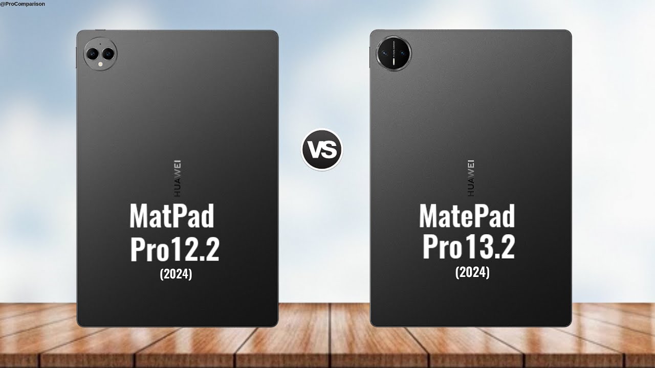 Huawei Mate Pad Pad Pro 12.2 2024 vs Huawei Mate Pad Pro 13.2 2024 || Comparison