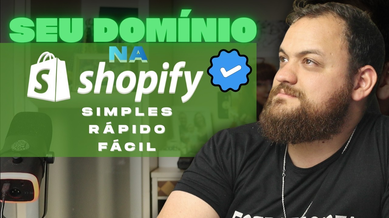 Como conectar seu domínio na shopify 2026 passo a passo