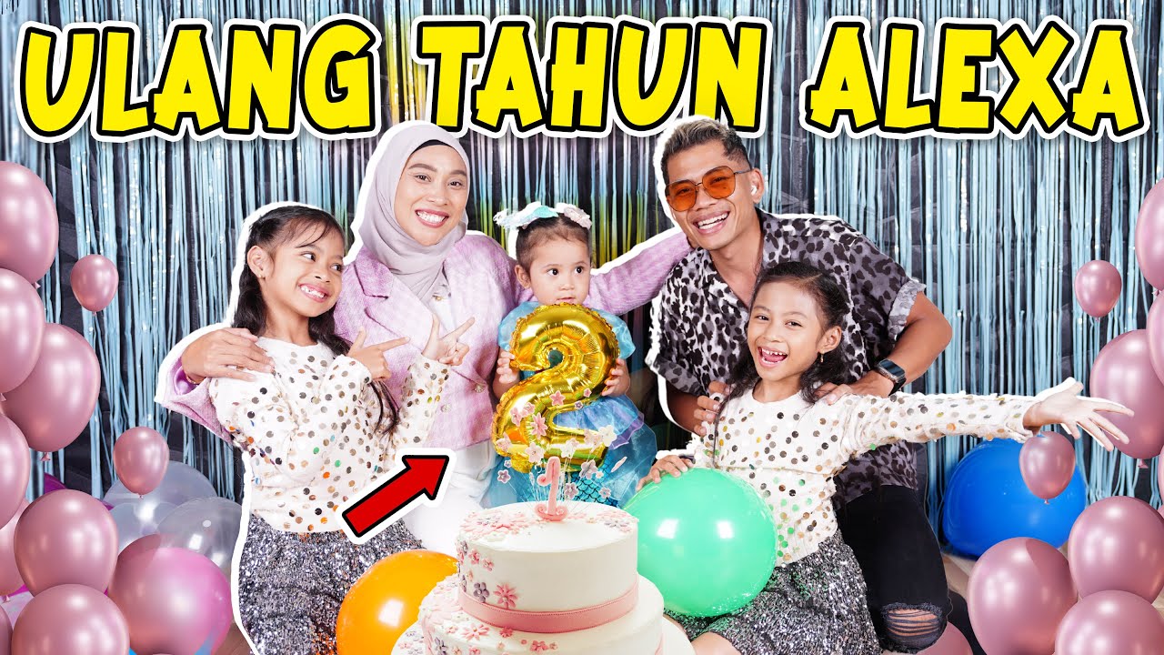 RAYAIN ULANG TAHUN ALEXA DI RUMAH BARENG ALUNA DAN AMANDA!!