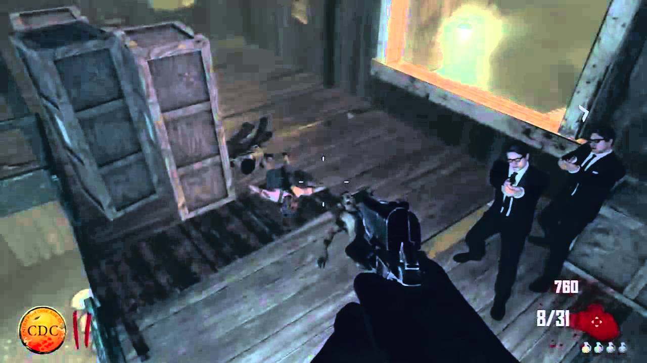 BO2 Zombies -FARM Knife Jump On Top Of MAP Glitch - Easy Invinciblity Spot!