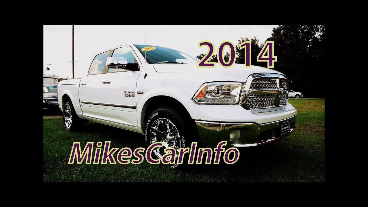 👉 RAM 1500 LARAMIE CREW CAB 2014 года выпуска с кузовом Ram Box