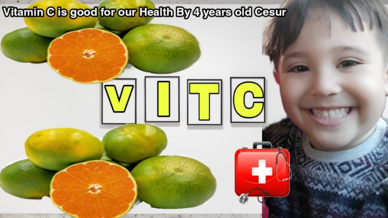 VITAMIN C IS GOOD FOR OUR HEALTH  BY BABY CESUR. IMPORTANT MESSAGE FOR KIDS. Fil-Turk Vlog