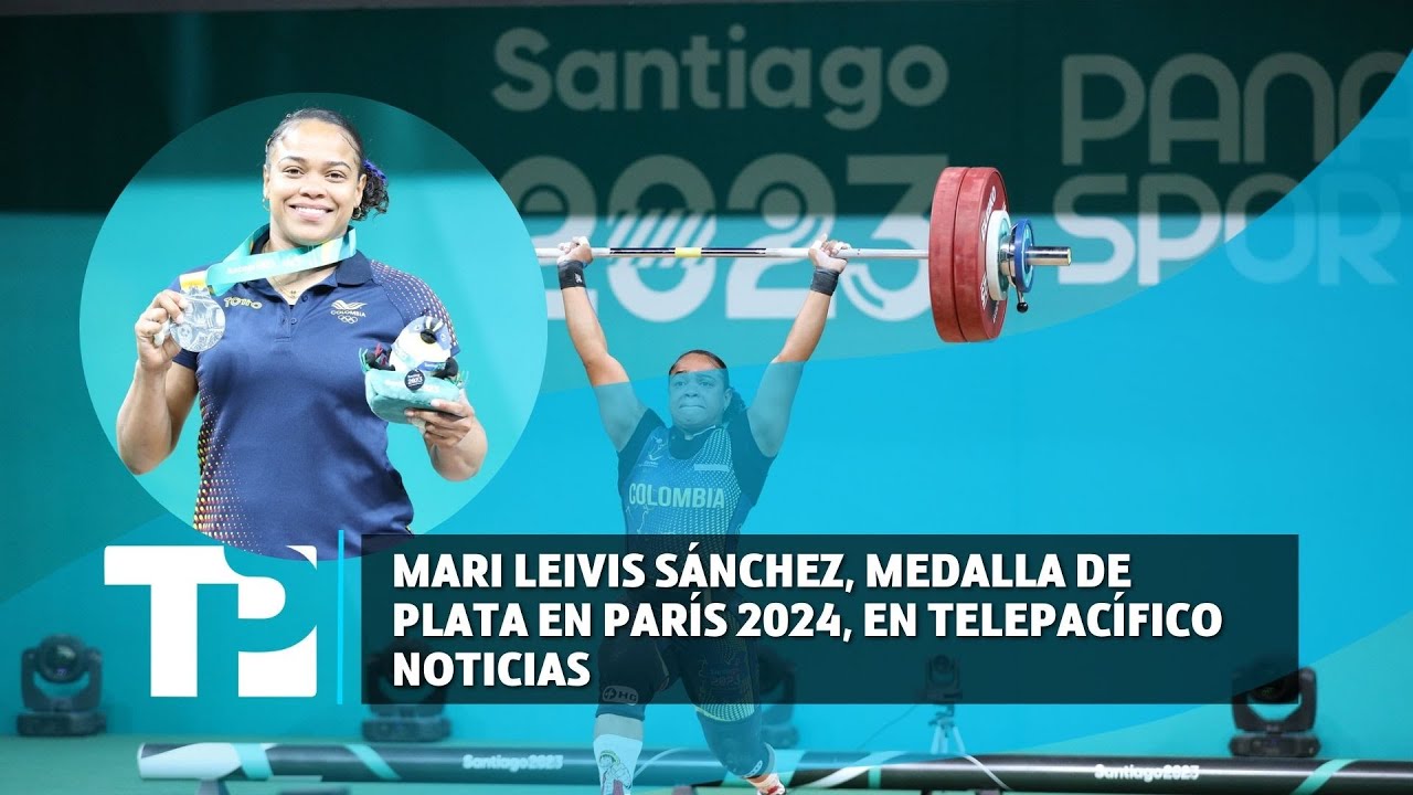 Mari Leivis Sánchez, medalla de plata en París 2024, en Telepacífico Noticias