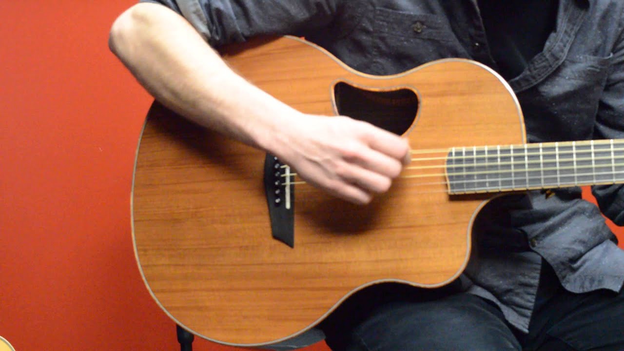 McPherson Guitars:  3.5 XP Redwood Rosewood Acoustic- Spindrift Guitars