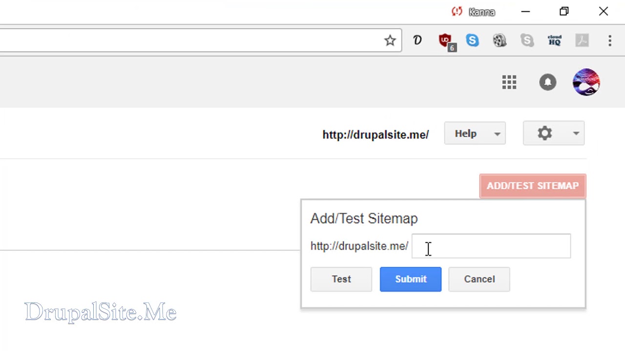 Submit Sitemap to Google