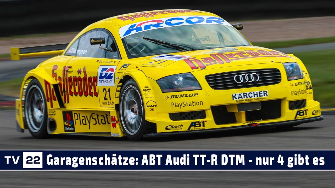 Garagenschätze: 450 PS purer Wahnsinn! Der legendäre ABT Audi TT-R DTM im Detail erklärt