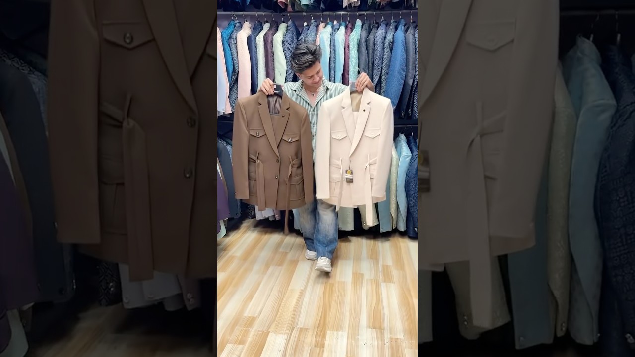 Men&rsquo;s Blazzer in Just 499₹🔥 Ladies Suit in 999₹ | Biggest Clothes Market in Delhi #ytshorts