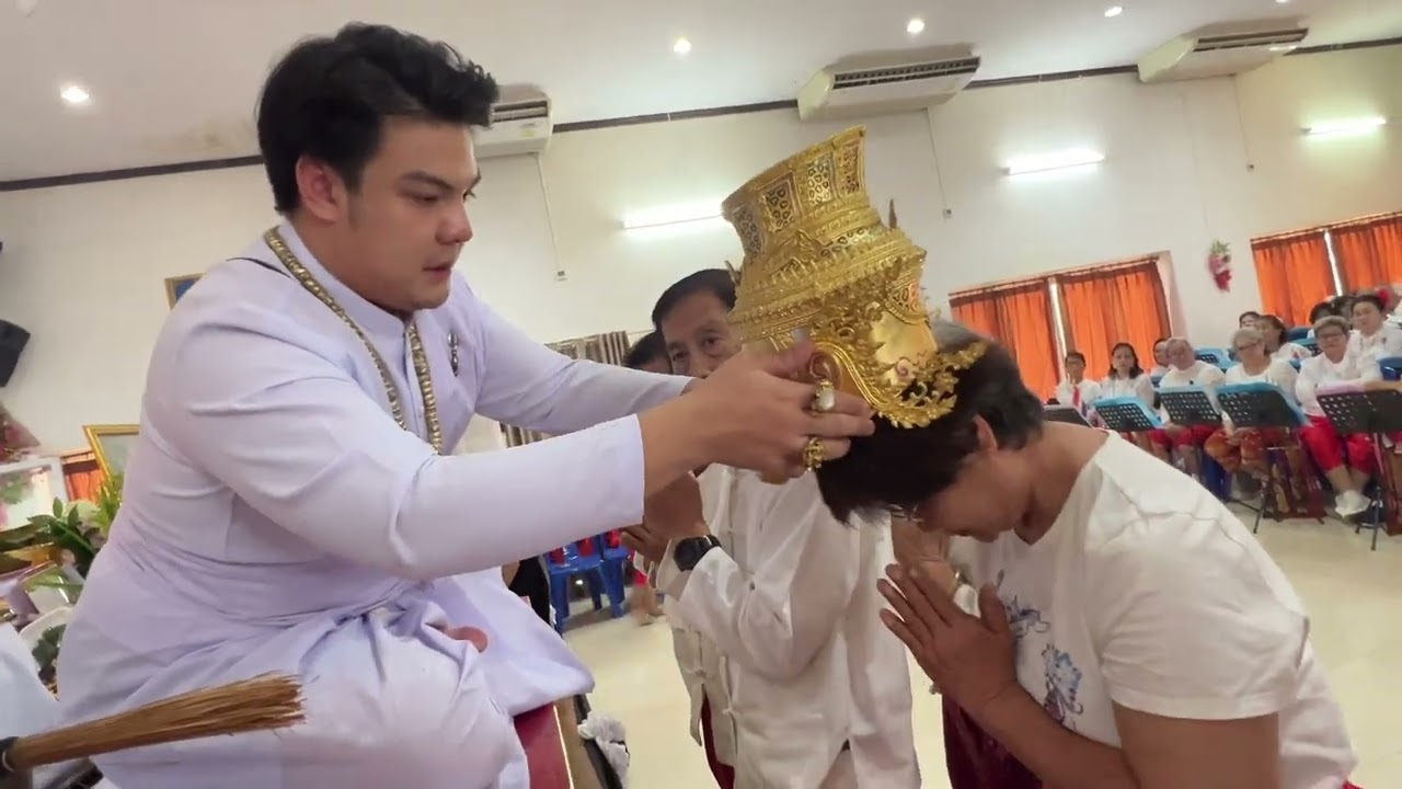 12/02/2569 พิธีไหว้ครูประจำปีของนักเรียนโรงเรียนสร้างสุขผู้สูงวัยเทศบาลนคร นครสวรรค์