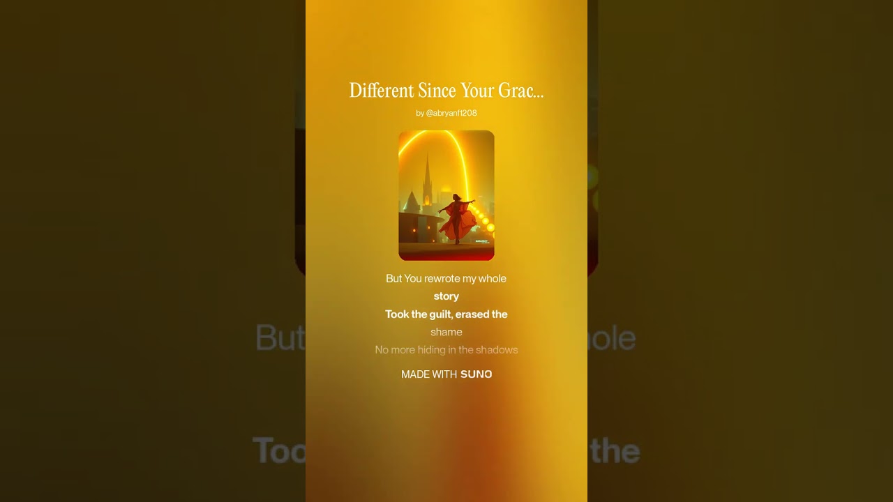 Different Since Your Grace