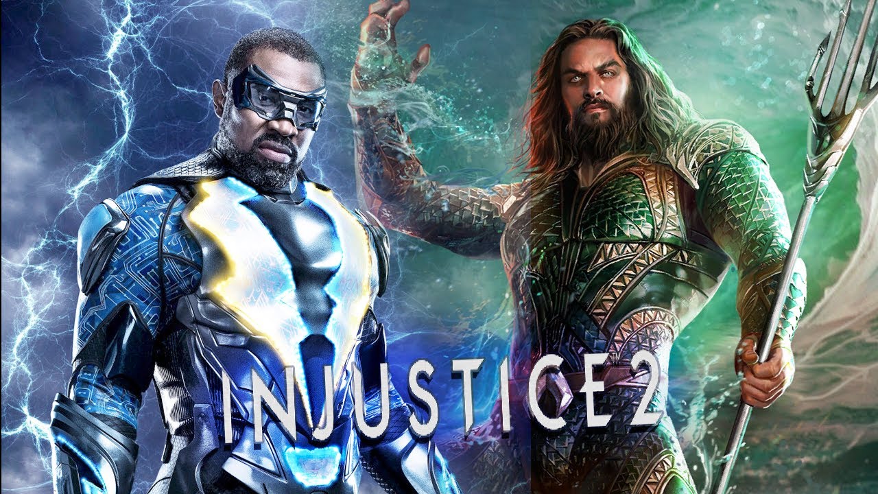 Injustice 2 Aquaman Snydercut VS Black Lighting Injustice Versus