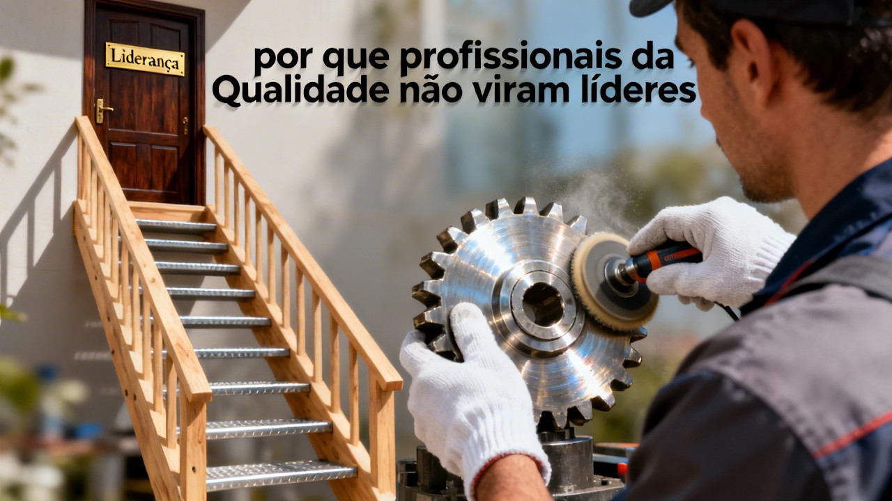 Por que Profissionais da Qualidade Raramente Viram Gerentes???