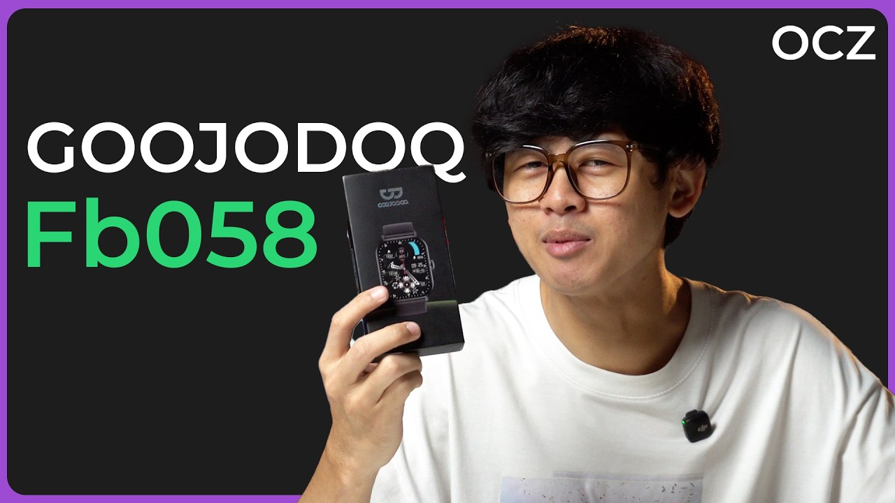 รีวิว GOOJODOQ Fb058 | สมาร์ทวอทช์หลักร้อยแต่ฟีเจอร์หลักพัน!