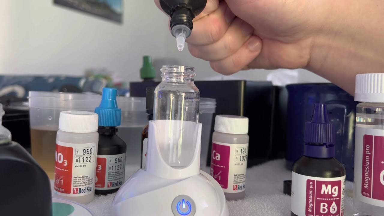 Lab Work: Red Sea Magnesium Pro