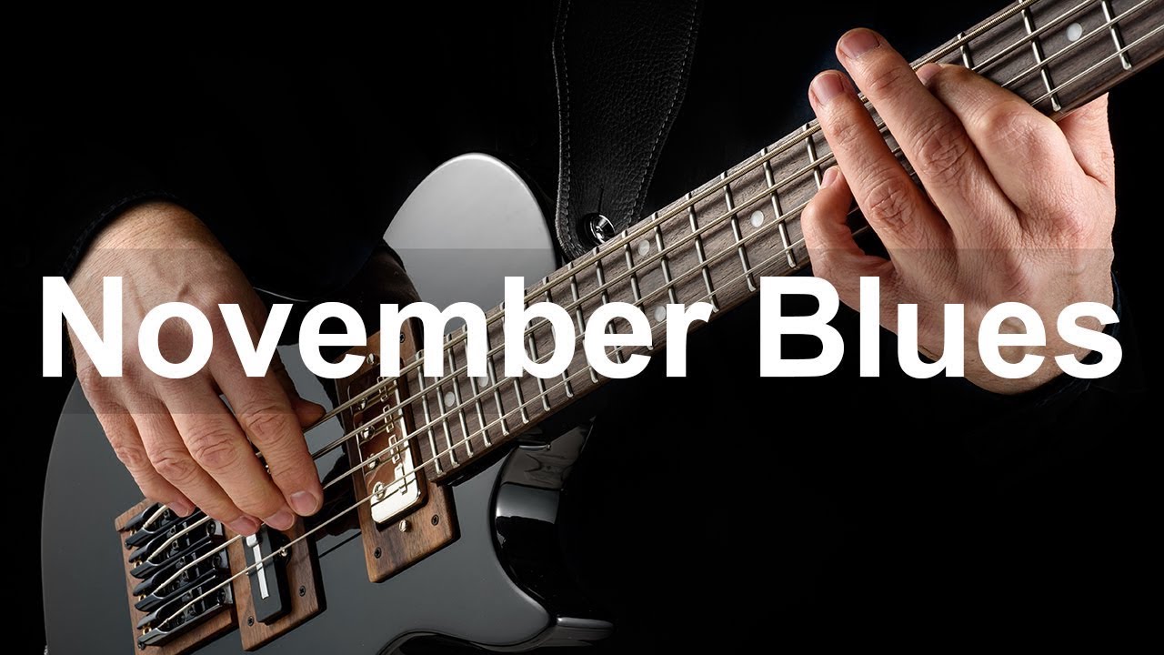 November Blues & Rock - Modern Whiskey Blues Instrumental Music to Relax  #1