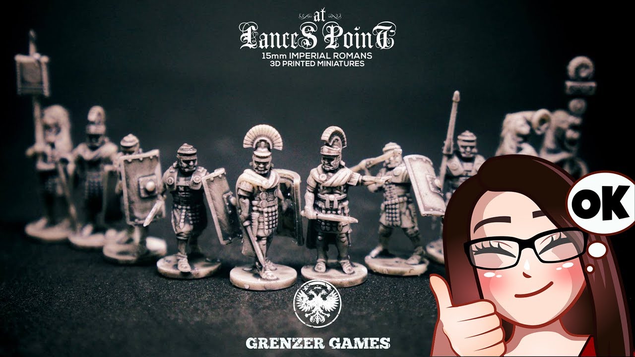 3d Printed 15mm Imperial Romans: Yeah, or nah?