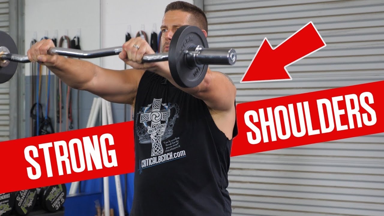 УНИКАЛЬНЫЙ СПОСОБ УКРЕПИТЬ ПЛЕЧИ (ПОДЪЕМЫ СИЛЬНЫХ ПЛЕЧЕЙ НА EZ-ГРИБЕ)